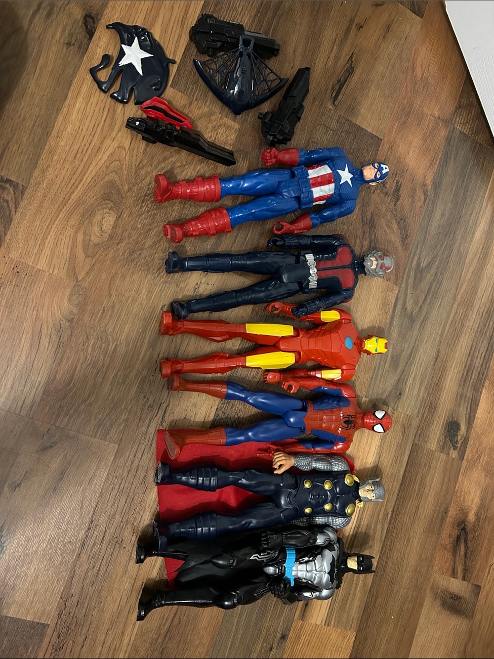 Six Action Figures - and some accessories